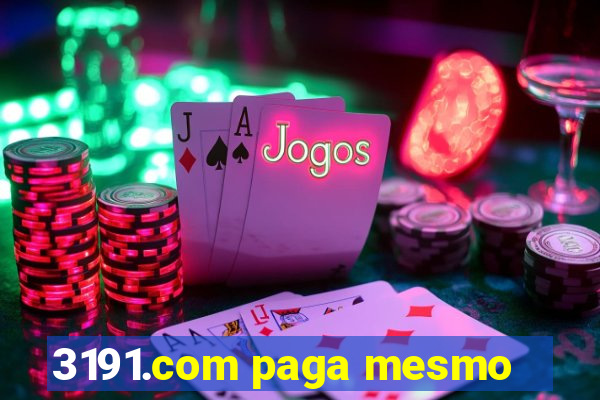 3191.com paga mesmo